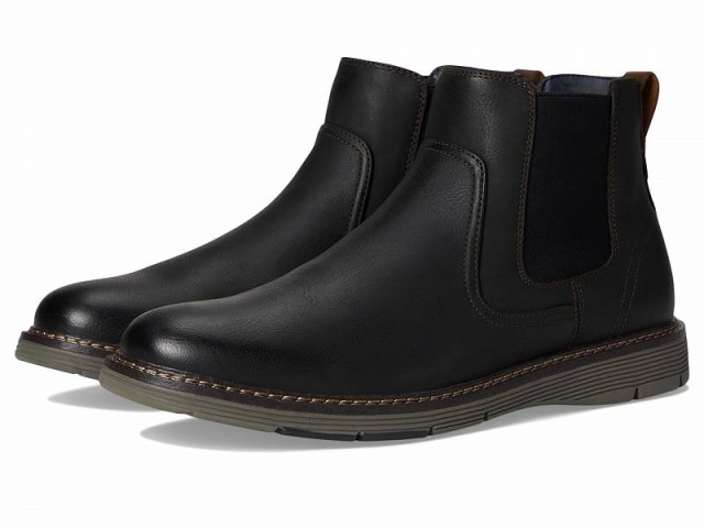 Dockers ドッカーズ メンズ 男性用 シューズ 靴 ブーツ チェルシーブーツ Ettrick Black【送料無料】