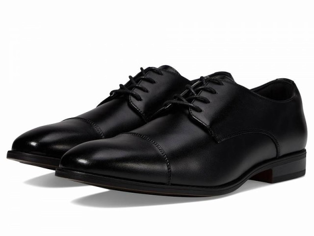 Stacy Adams ステーシーアダムス メンズ 男性用 シューズ 靴 オックスフォード 紳士靴 通勤靴 Lawson Cap Toe Oxford Black【送料無料】