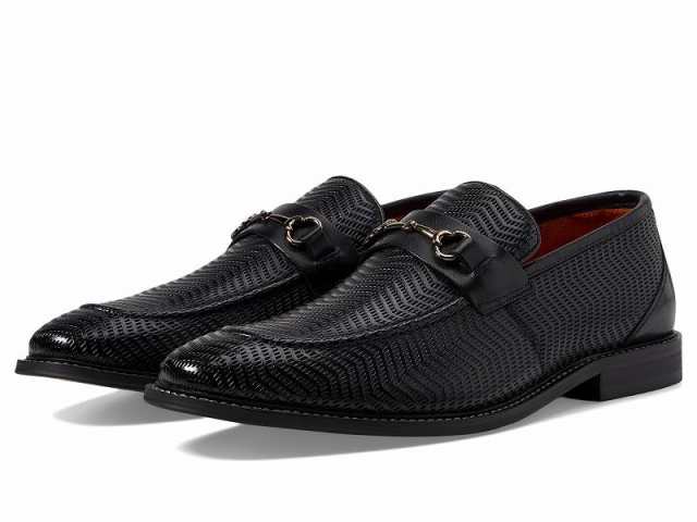 Stacy Adams ステーシーアダムス メンズ 男性用 シューズ 靴 オックスフォード 紳士靴 通勤靴 Madsen Moc Toe Bit Slip-On【送料無料】