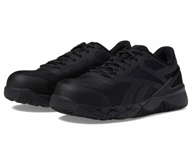 Reebok Work リーボック レディース 女性用 シューズ 靴 スニーカー 運動靴 Nanoflex TR Work EH Comp Toe Black【送料無料】