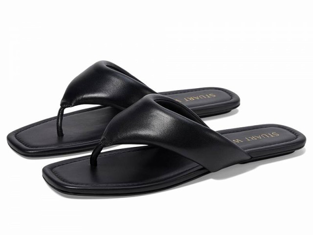 Stuart Weitzman スチュアートワイツマン レディース 女性用 シューズ 靴 サンダル Maui Flip-Flop Black【送料無料】