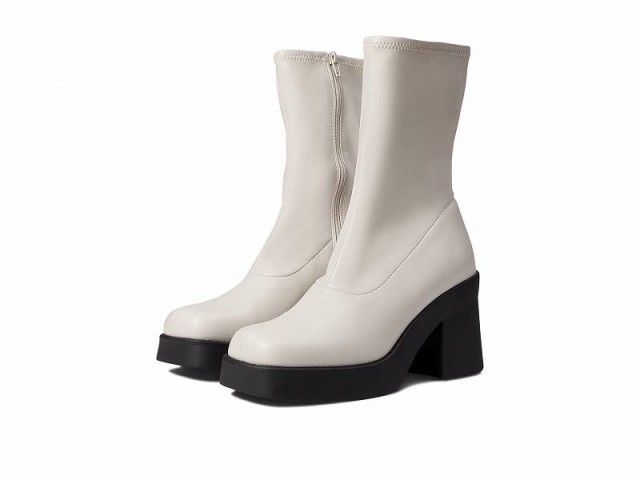 Steve Madden スティーブマデン レディース 女性用 シューズ 靴 ブーツ ミッドカフ Klayton Boot Bone【送料無料】