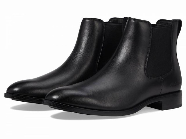 Cole Haan コールハーン メンズ 男性用 シューズ 靴 ブーツ チェルシーブーツ Hawthorne Chelsea Boot Black【送料無料】