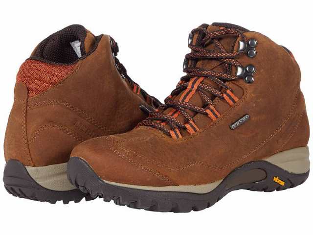 Merrell メレル レディース 女性用 シューズ 靴 ブーツ ハイキング トレッキング Siren Traveller 3 Mid Waterproof Tan【送料無料】