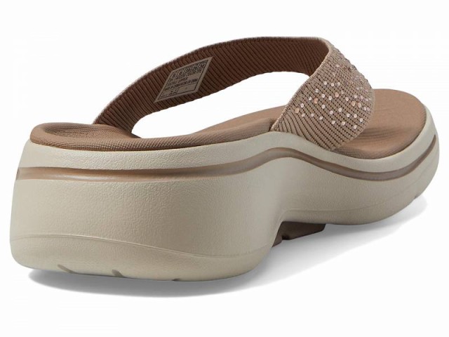 SKECHERS Performance スケッチャーズ レディース 女性用 シューズ 靴 サンダル Go Walk Arch Fit Sandal Daz Taupe【送料無料】