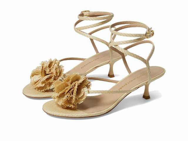 Stuart Weitzman スチュアートワイツマン レディース 女性用 シューズ 靴 ヒール Belize 50 Sandal Natural【送料無料】