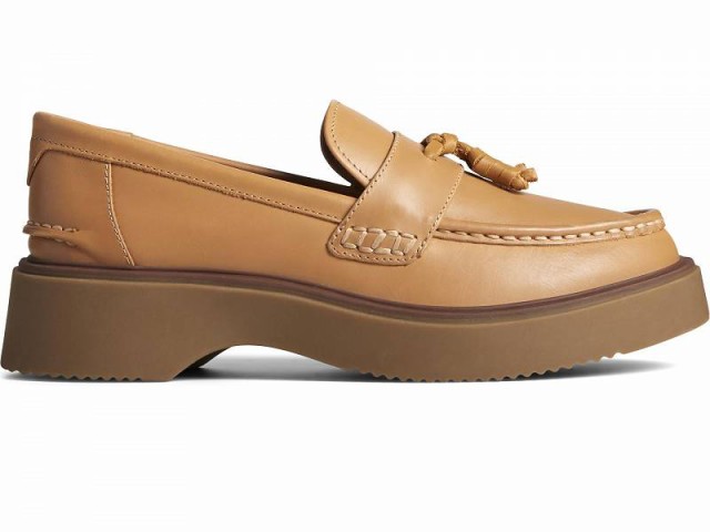 Sperry スペリー レディース 女性用 シューズ 靴 ローファー ボートシューズ Bayside Taupe【送料無料】