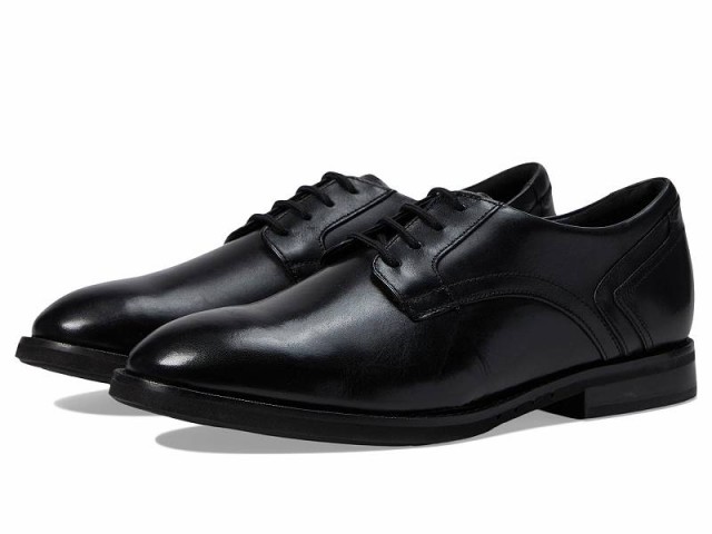 Clarks クラークス メンズ 男性用 シューズ 靴 オックスフォード 紳士靴 通勤靴 Un Hugh Lace Black Leather【送料無料】