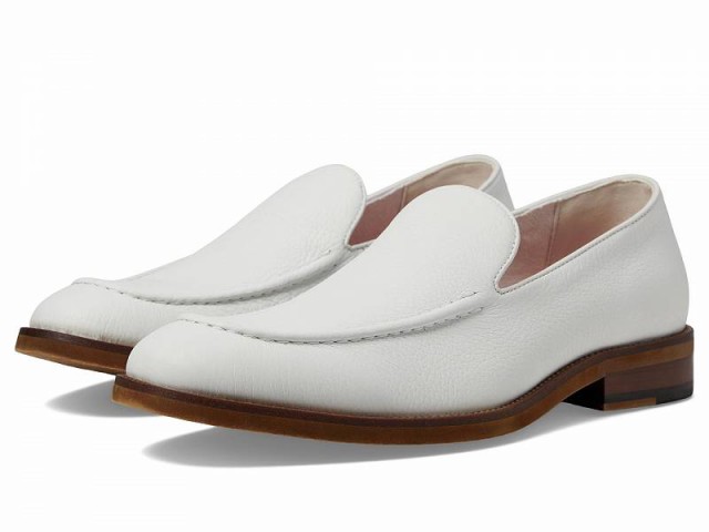 Stacy Adams ステーシーアダムス メンズ 男性用 シューズ 靴 ローファー Prentice Slip-On Loafer White【送料無料】