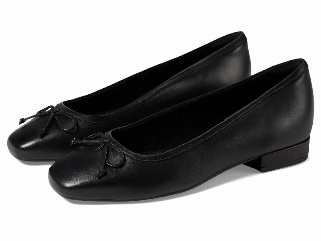 Rockport ロックポート レディース 女性用 シューズ 靴 フラット Sadie Black Leather【送料無料】