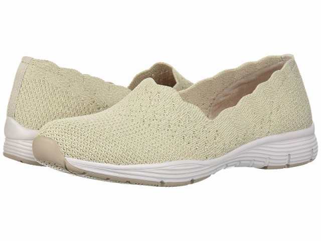 SKECHERS スケッチャーズ レディース 女性用 シューズ 靴 ローファー ボートシューズ Seager Stat Natural【送料無料】