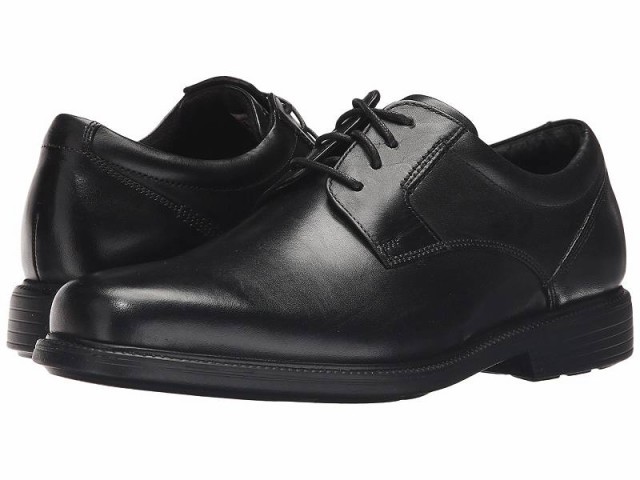 Rockport ロックポート メンズ 男性用 シューズ 靴 オックスフォード 紳士靴 通勤靴 Charles Road Plain Toe Oxford Black【送料無料】