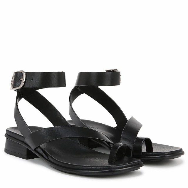 Naturalizer ナチュラライザー レディース 女性用 シューズ 靴 ヒール Birch Ankle Straps Black Leather【送料無料】