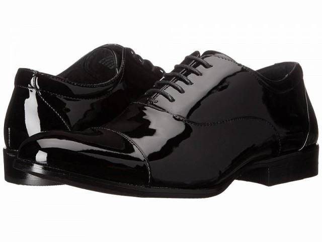 Stacy Adams ステーシーアダムス メンズ 男性用 シューズ 靴 オックスフォード 紳士靴 通勤靴 Gala Cap Toe Oxford Black【送料無料】