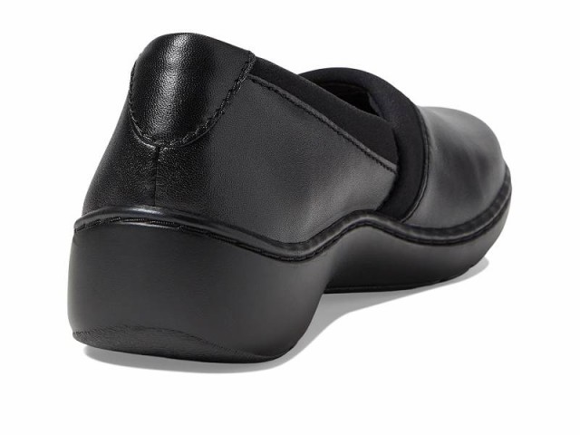 Clarks クラークス レディース 女性用 シューズ 靴 フラット Cora Charm Black Leather【送料無料】