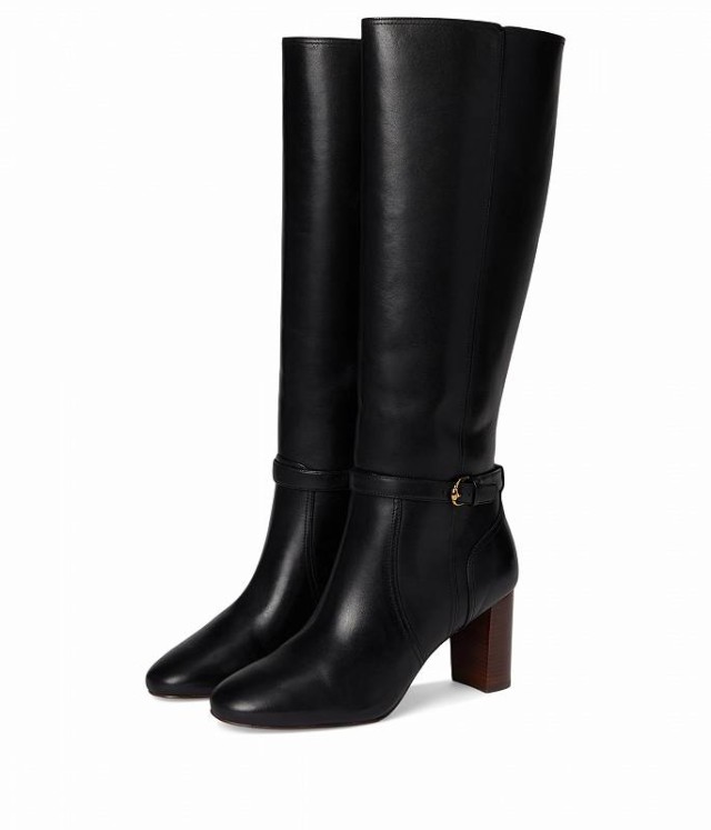 Cole Haan コールハーン レディース 女性用 シューズ 靴 ブーツ ロングブーツ Glendale Tall Boot Black Leather【送料無料】