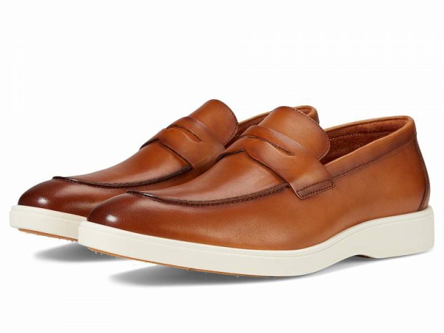 Stacy Adams ステーシーアダムス メンズ 男性用 シューズ 靴 ローファー Spencer Penny Slip-On Tan【送料無料】