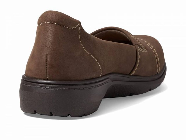 Clarks クラークス レディース 女性用 シューズ 靴 フラット Carleigh Lulin Taupe Nubuck【送料無料】