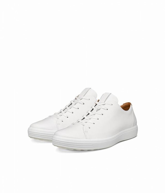 ECCO エコー メンズ 男性用 シューズ 靴 スニーカー 運動靴 Soft 7 Premier Sneakers White【送料無料】