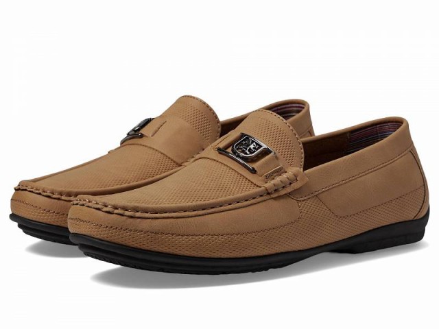 Stacy Adams ステーシーアダムス メンズ 男性用 シューズ 靴 ローファー Corvell Slip-On Driver Loafer Tan【送料無料】