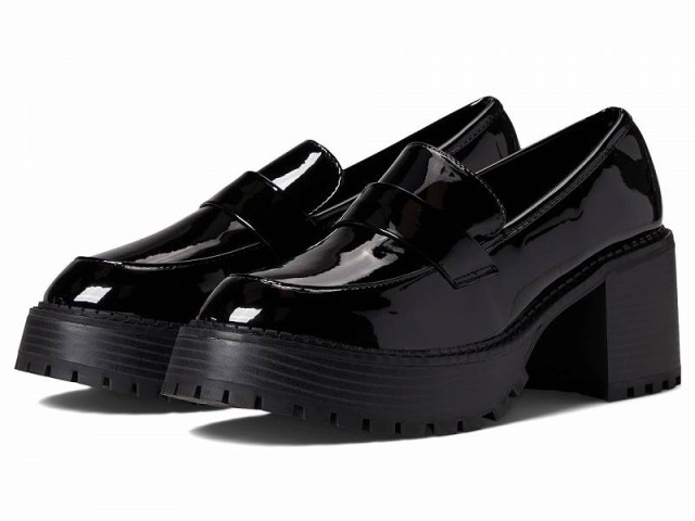 MIA エムアイエー レディース 女性用 シューズ 靴 ローファー ボートシューズ Dalilah Black Patent【送料無料】