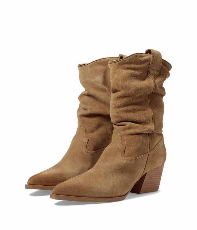 Steve Madden スティーブマデン レディース 女性用 シューズ 靴 ブーツ ミッドカフ Taos Tan Suede【送料無料】