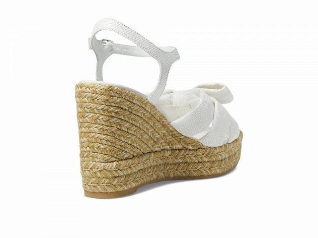 Stuart Weitzman スチュアートワイツマン レディース 女性用 シューズ 靴 ヒール Sofia Espadrille Wedge White【送料無料】