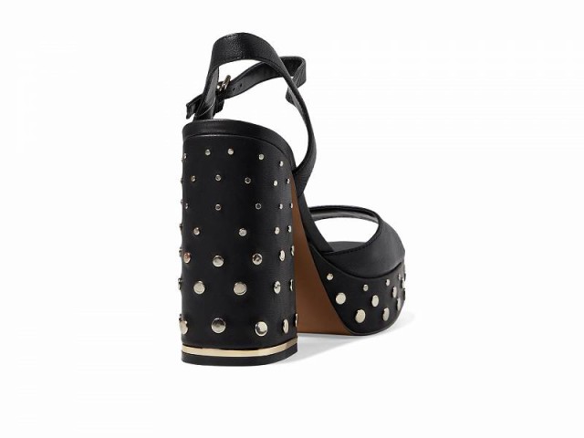 Kenneth Cole New York ケネスコールニューヨーク レディース 女性用 シューズ 靴 ヒール Dolly Studs Black Leather【送料無料】