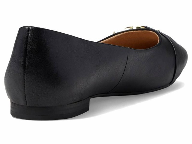 Rockport ロックポート レディース 女性用 シューズ 靴 フラット Zoie Ring Ballet Black Leather【送料無料】