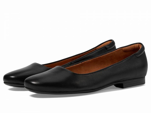 Naturalizer ナチュラライザー レディース 女性用 シューズ 靴 フラット Kelly Ballet Black Leather【送料無料】