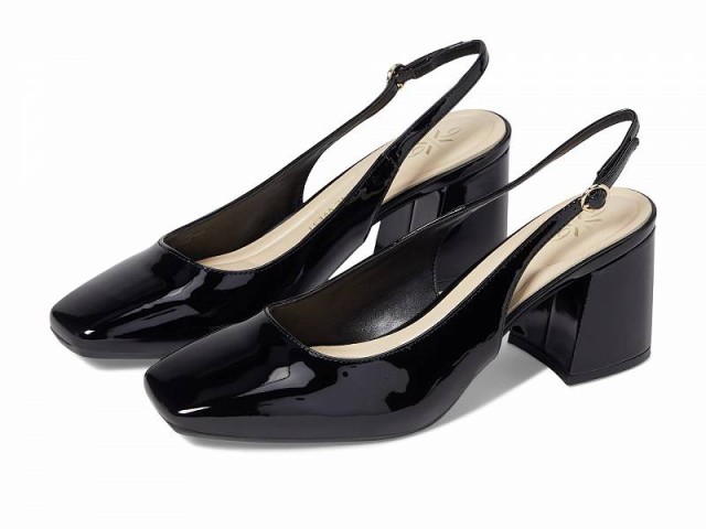 Nine West ナインウエスト レディース 女性用 シューズ 靴 ヒール Vila 9X93 Black Patent【送料無料】