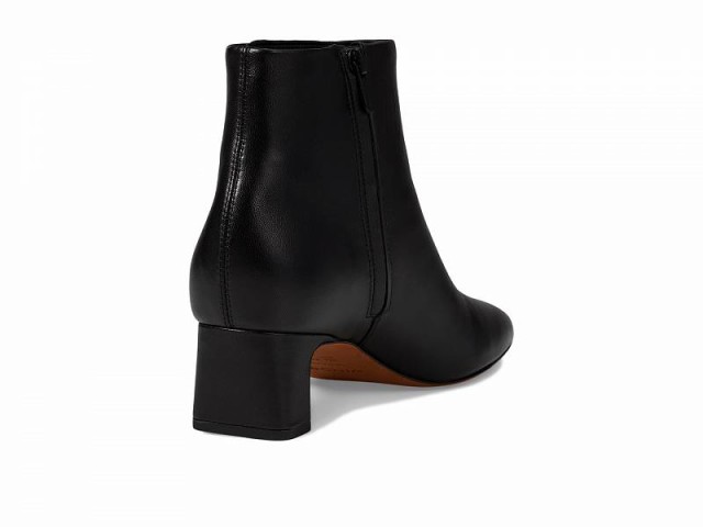 Vince ヴィンス レディース 女性用 シューズ 靴 ブーツ アンクル ショートブーツ Silvana Booties Black Leather【送料無料】