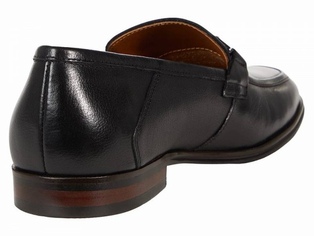 Steve Madden スティーブマデン メンズ 男性用 シューズ 靴 ローファー Aahron Black Leather【送料無料】