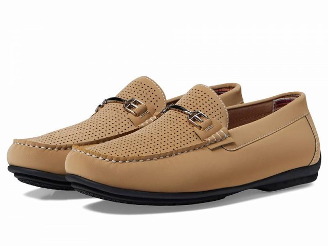 Stacy Adams ステーシーアダムス メンズ 男性用 シューズ 靴 ローファー Corley Driving Moc Taupe【送料無料】