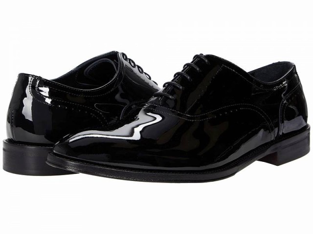 Bruno Magli ブルーノマリ メンズ 男性用 シューズ 靴 オックスフォード 紳士靴 通勤靴 Arno Sera Black Patent【送料無料】