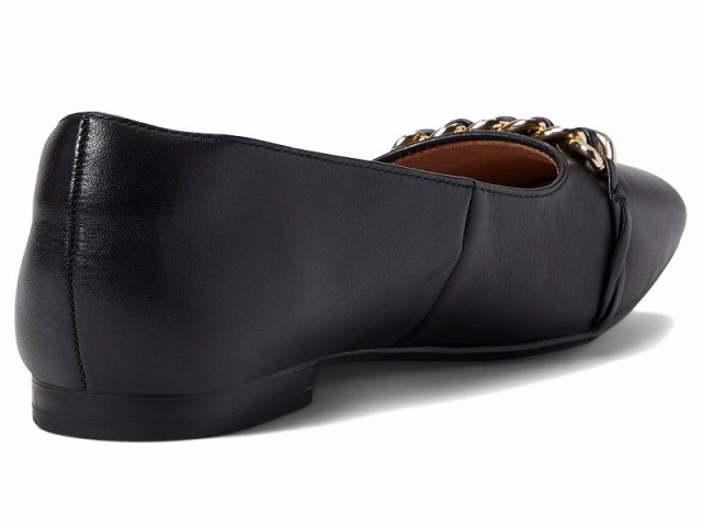 Rockport ロックポート レディース 女性用 シューズ 靴 フラット Zoie Chain Ballet Black Leather【送料無料】