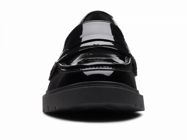 Clarks クラークス レディース 女性用 シューズ 靴 ローファー ボートシューズ Westlynn Ayla Black Patent【送料無料】