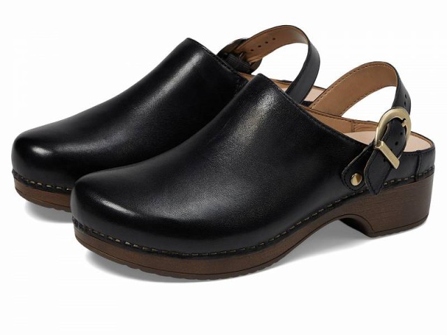 Dansko ダンスコ レディース 女性用 シューズ 靴 フラット Baylor Black Calf【送料無料】