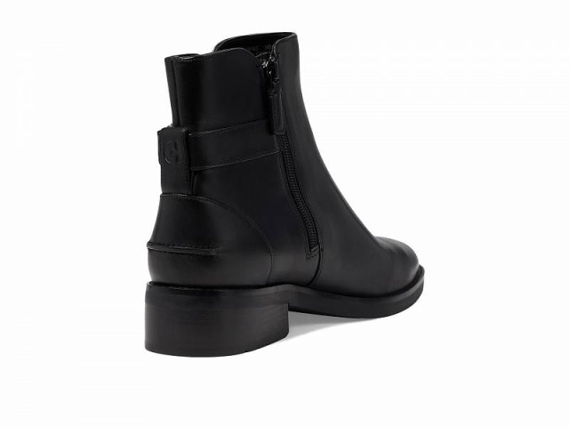 Cole Haan コールハーン レディース 女性用 シューズ 靴 ブーツ アンクル ショートブーツ Hampshire Buckle Bootie Black【送料無料】