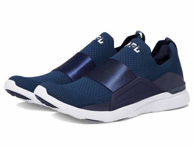 Athletic Propulsion Labs (APL) レディース 女性用 シューズ 靴 スニーカー 運動靴 Techloom Bliss Navy/White【送料無料】