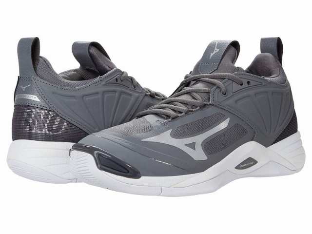 Mizuno ミズノ レディース 女性用 シューズ 靴 スニーカー 運動靴 Wave Momentum 2 Grey【送料無料】