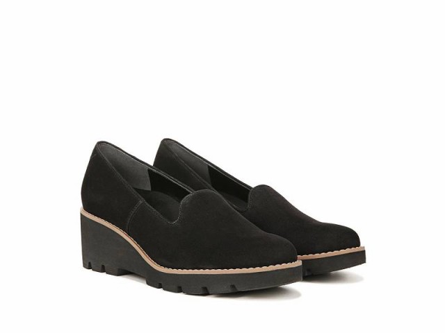 VIONIC バイオニック レディース 女性用 シューズ 靴 ヒール Willa Wedge Black Suede【送料無料】