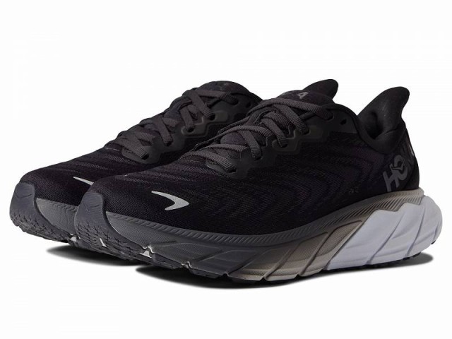 Hoka ホカ レディース 女性用 シューズ 靴 スニーカー 運動靴 Arahi 6 Black/White【送料無料】