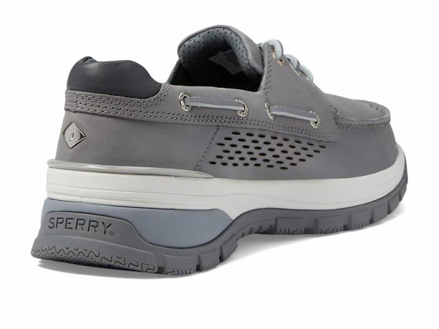 Sperry スペリー メンズ 男性用 シューズ 靴 ボートシューズ Gold Billfish Plushwave Grey【送料無料】