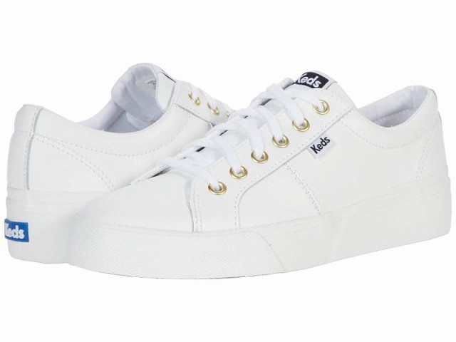 Keds ケッズ レディース 女性用 シューズ 靴 スニーカー 運動靴 Jump Kick Duo Lace Up White/Gold【送料無料】の通販は