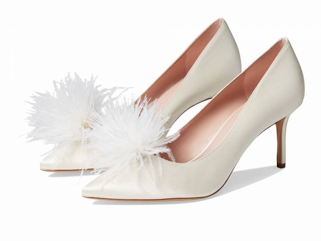 Kate Spade New York ケイト・スペード レディース 女性用 シューズ 靴 ヒール Marabou Heel Ivory【送料無料】