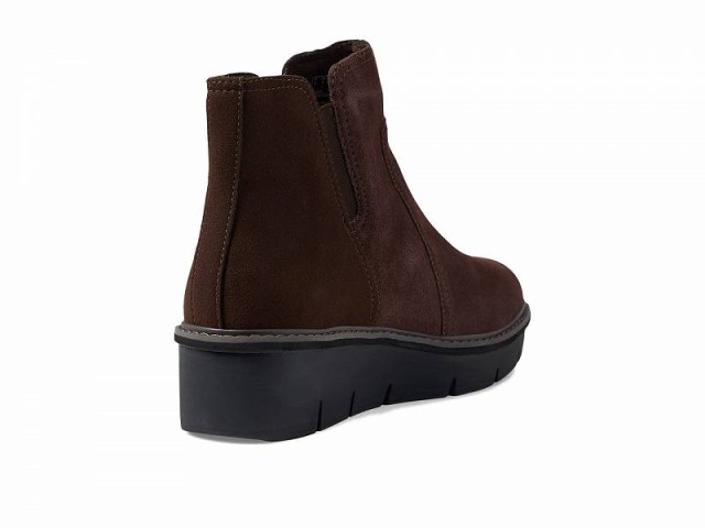 Clarks クラークス レディース 女性用 シューズ 靴 ブーツ アンクル ショートブーツ Airabell Zip Brown  Suede【送料無料】｜au PAY マーケット