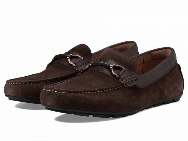 Florsheim フローシャイム メンズ 男性用 シューズ 靴 ローファー Motor Moc Toe Bit Driver Brown Suede【送料無料】