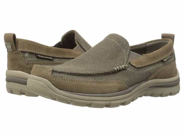 SKECHERS スケッチャーズ メンズ 男性用 シューズ 靴 ローファー Relaxed Fit Superior Milford Light Brown【送料無料】