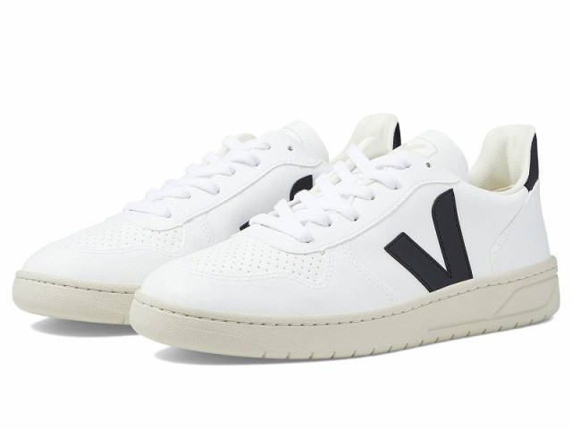 VEJA メンズ 男性用 シューズ 靴 スニーカー 運動靴 V-10 White/Black【送料無料】